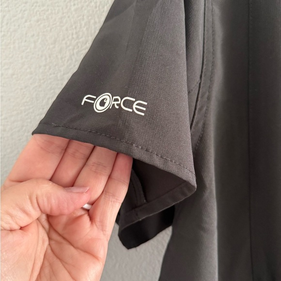 Carhartt women’s Black Short Sleeve scrub Shirt size XL - Picture 5 of 8